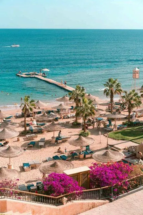 Bord de mer et récifs coralliens de Sharm El Sheikh, Égypte