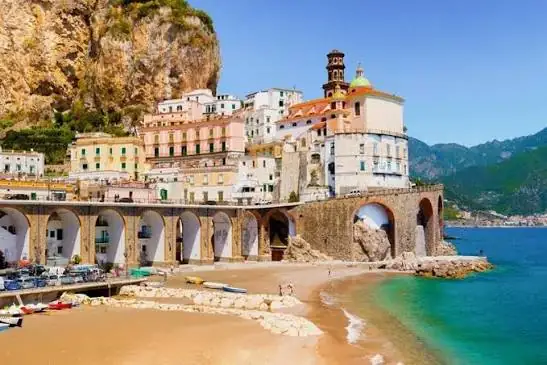 Ruelles typiques de Sorrento en Italie