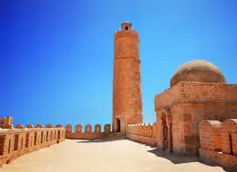 Primera línea de playa y zona de piscina del hotel Orient Palace, Sousse