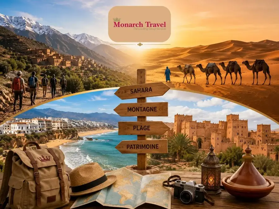 Organised tours abroad from Morocco